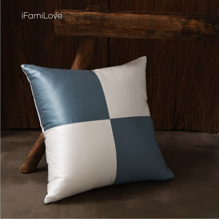 Silk Checkered Cushion