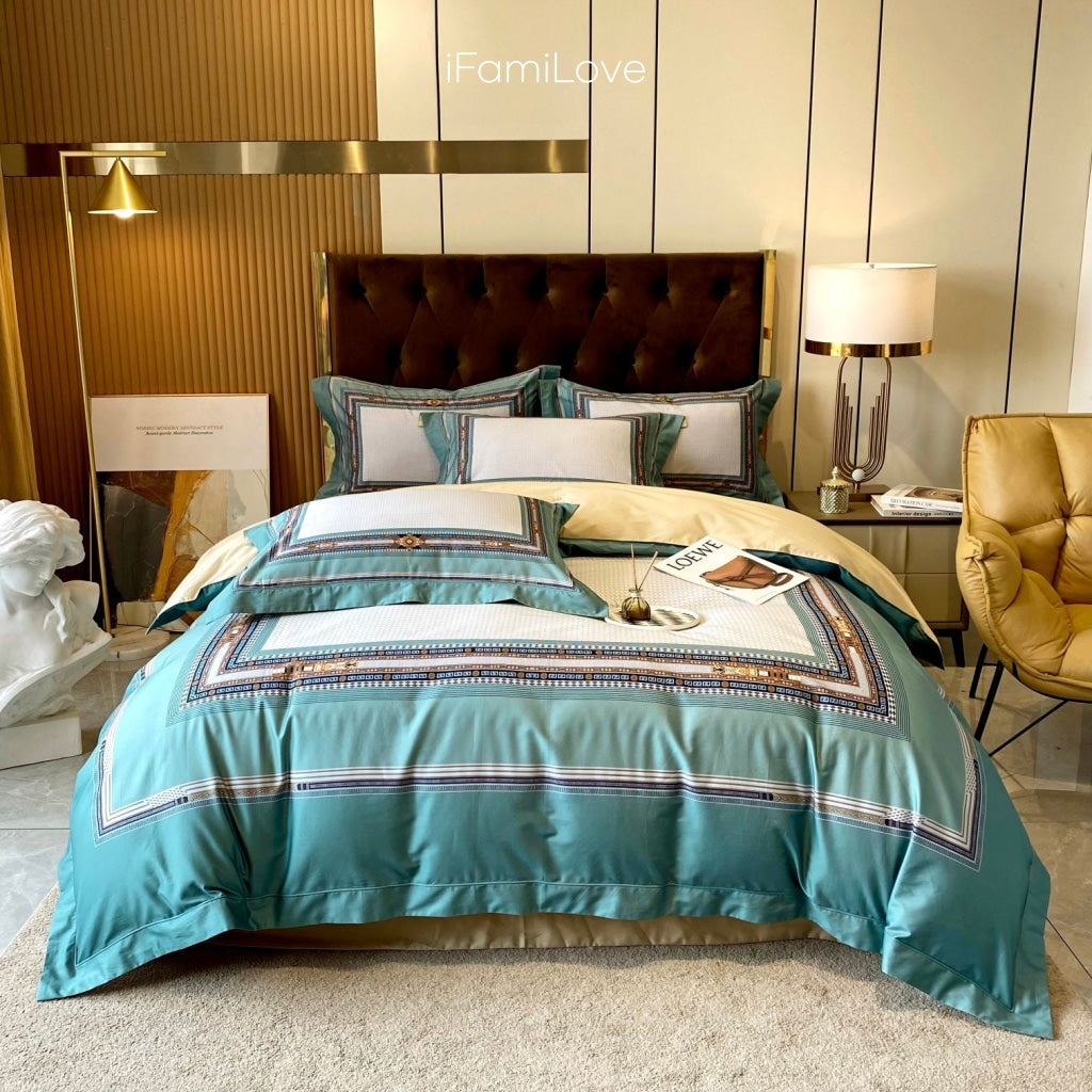 Luxe Supima Cotton Bedding Bundle Ll2307 / 1.5M/1.8M200*230Cm