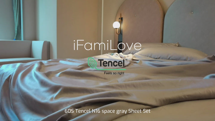 TENCEL™ Bedding Fitted Sheet-Champagne