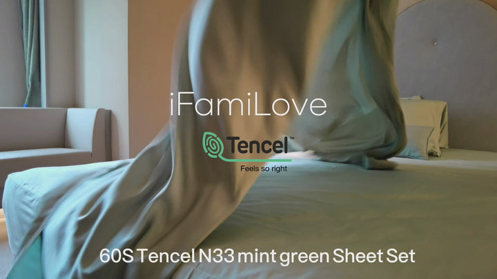 TENCEL™ Bedding Flat Sheet-Mistywoods