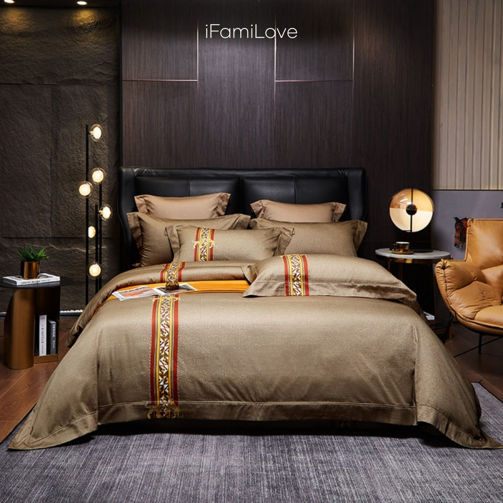 Luxe Supima Cotton Bedding Bundle Ll2202 / 1.5M/1.8M200*230Cm