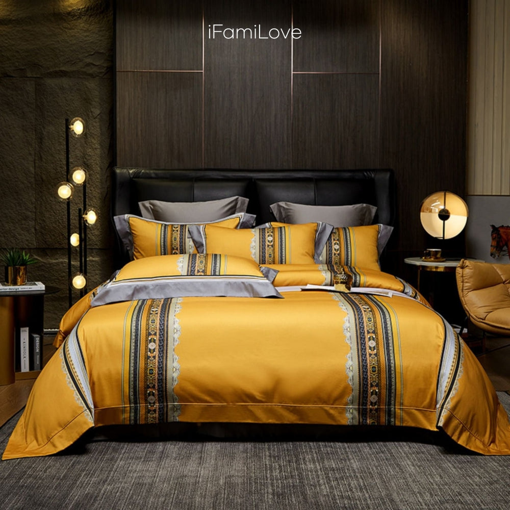 Luxe Supima Cotton Bedding Bundle Ll2203 / 1.5M/1.8M200*230Cm