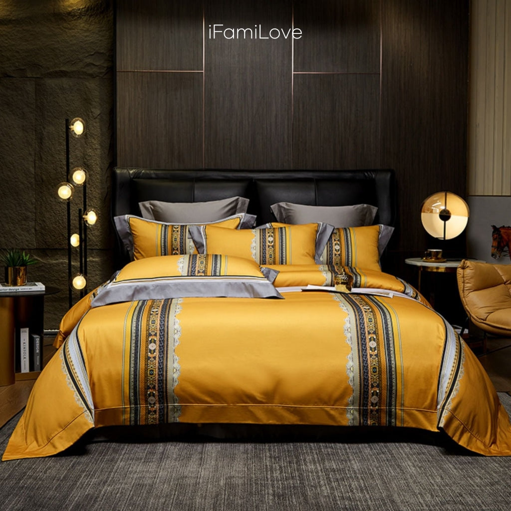 Luxe Supima Cotton Bedding Bundle Ll2203 / 1.5M/1.8M200*230Cm