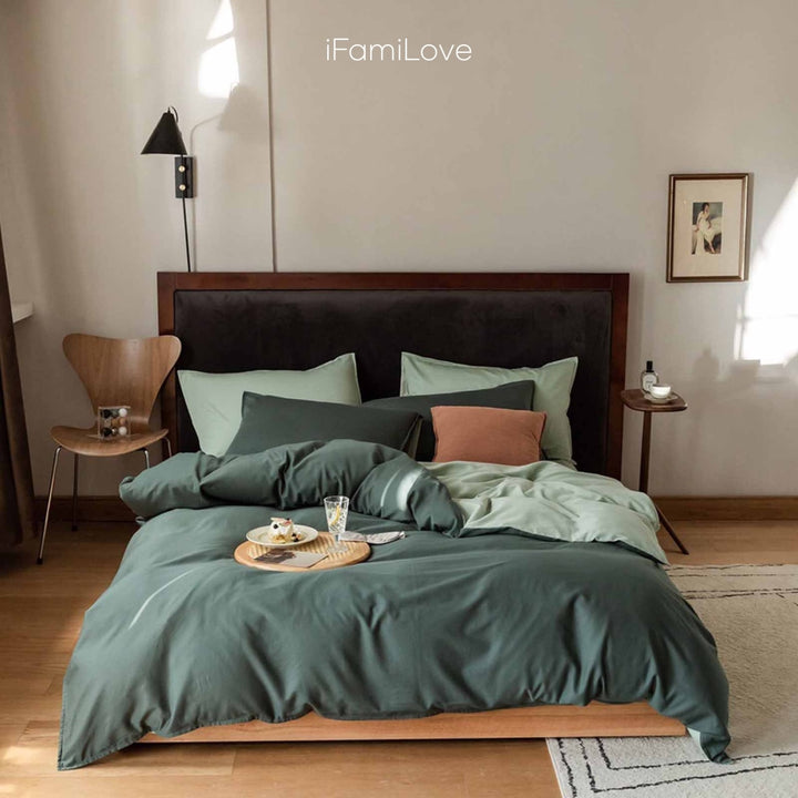 Relaxed Long-Staple Cotton Bedding Bundle Cc2205 / 1.5M/1.8M200*230Cm