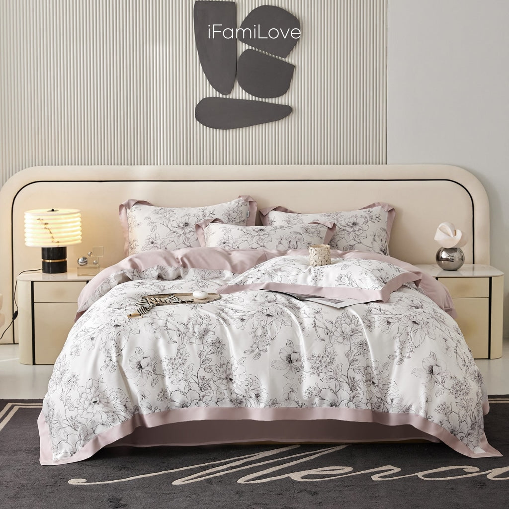 Silky Tencel Bedding Bundle Ss2307 / 1.5M/1.8M200*230Cm