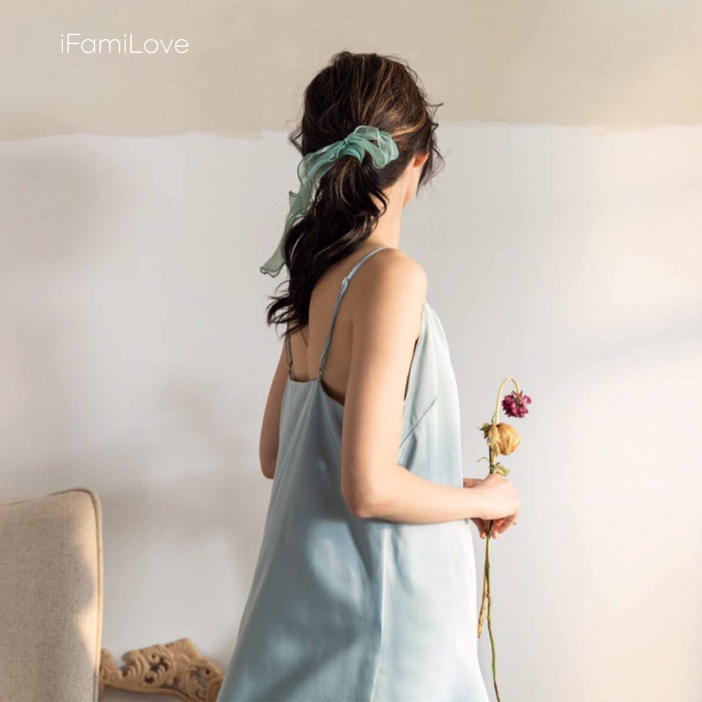 Silky Tencel Ladies Slip Dress